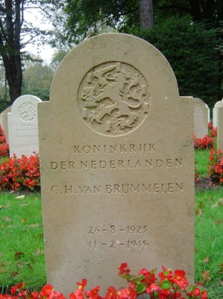 Grafsteen van Cornelis Hendrikus van Brummelen