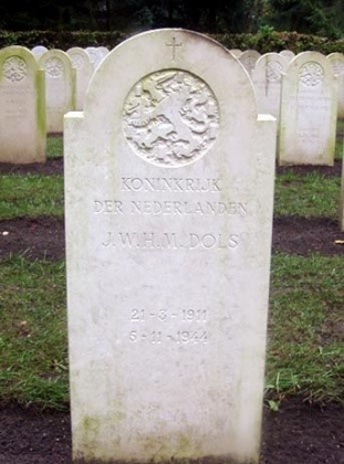 Grafsteen van Jan Willem (Willy) Hubertus Marie Dols