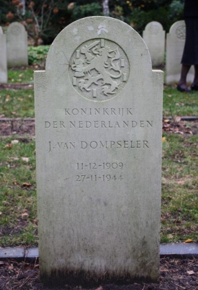 Grafsteen van Jan van Dompseler
