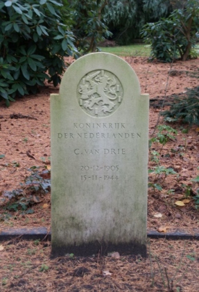 Grafsteen van Cornelius van Drie