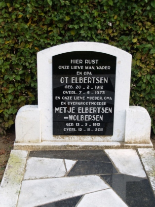 Grafsteen van Ot Elbertsen