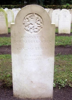 Grafsteen van Dirk Cebes van Essen