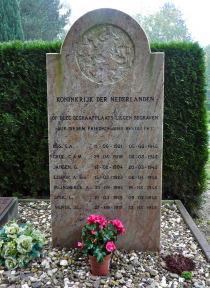 Grafsteen van Gerrit Jansen