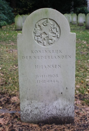 Grafsteen van Hendrik Jansen