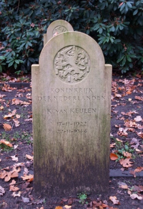 Grafsteen van Klaas van Keulen