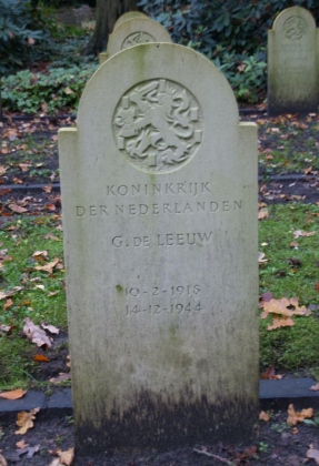 Grafsteen van Godert de Leeuw