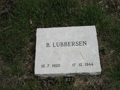 Grafsteen van Bertus Lubbersen