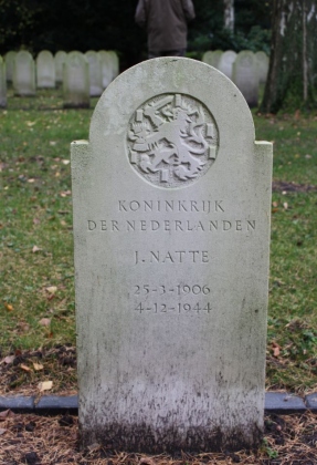 Grafsteen van Johannes Natte