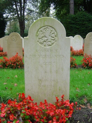 Grafsteen van Leendert Quist