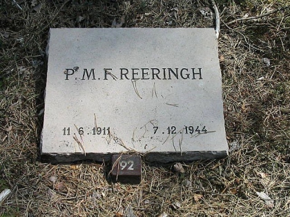 Grafsteen van Pieter Marie Florus Reeringh