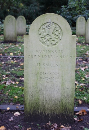 Grafsteen van Hendrikus Smeenk