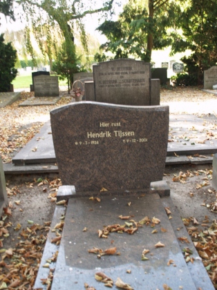 Grafsteen van Hendrik Tijssen