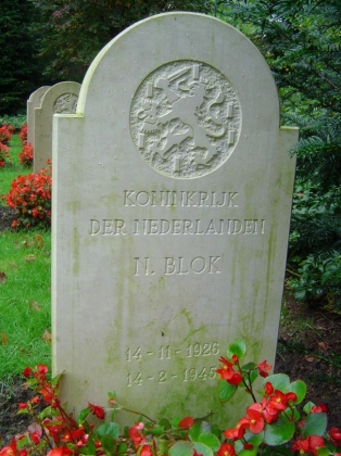 Grafsteen van Nicolaas Blok