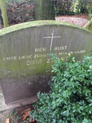Grafsteen van Dirk Zwart
