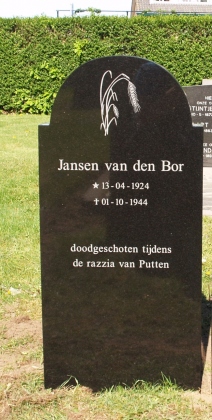 Grafsteen van Jansen van den Bor